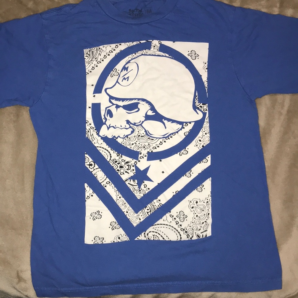 Blue Metal Mulisha Boys T-Shirt